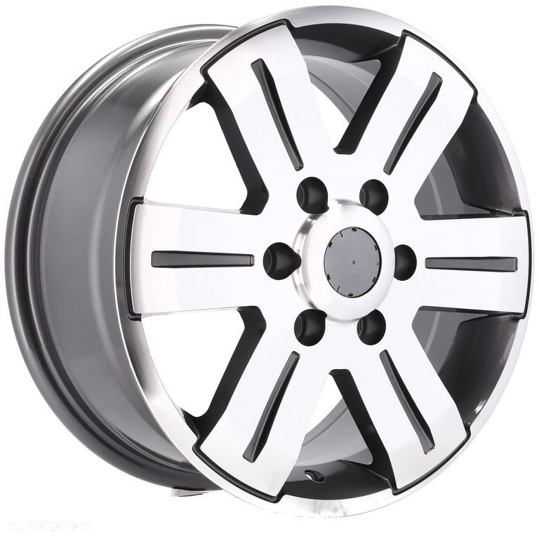 4x Felgi 16 6x130 m.in. do VW Crafter MERCEDES Sprinter Wzmacniane 1250kg - BK562 - 9