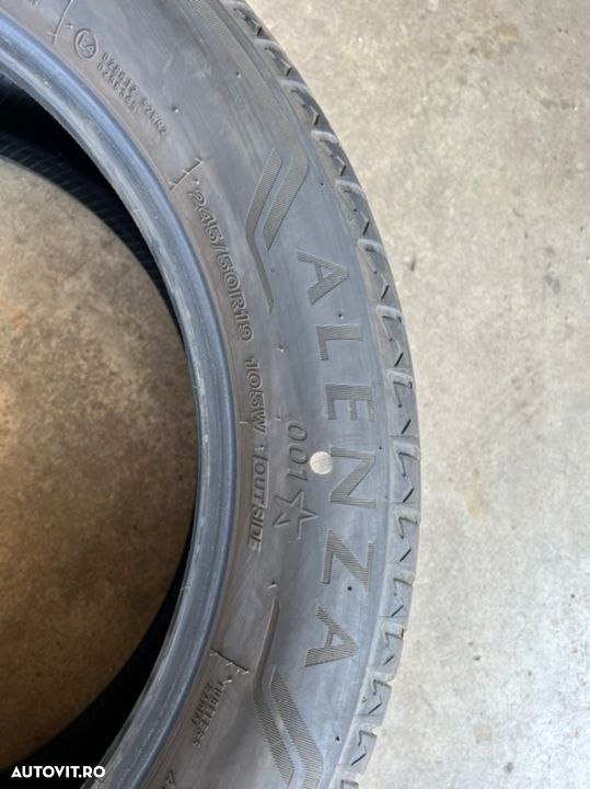 vand 2 anvelope 245/50/19 bridgestone de vară ca noi - 6