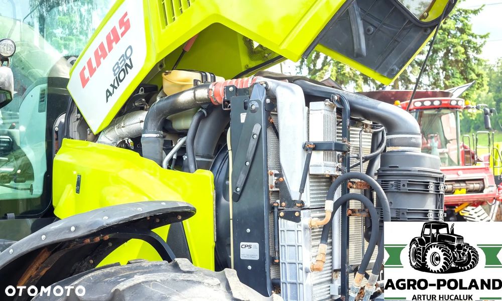 Claas AXION 830 - 2017 ROK - 6364 h - ORYGINALNE OPONY - 9