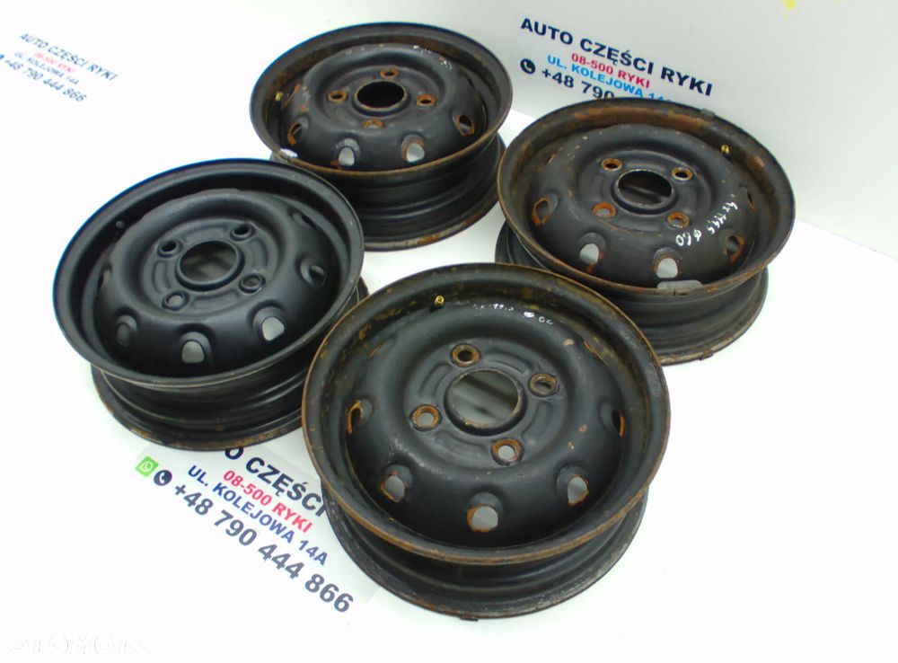 Daewoo Tico Felga stalowa 4Jx12 4x114.3 et45 - 5