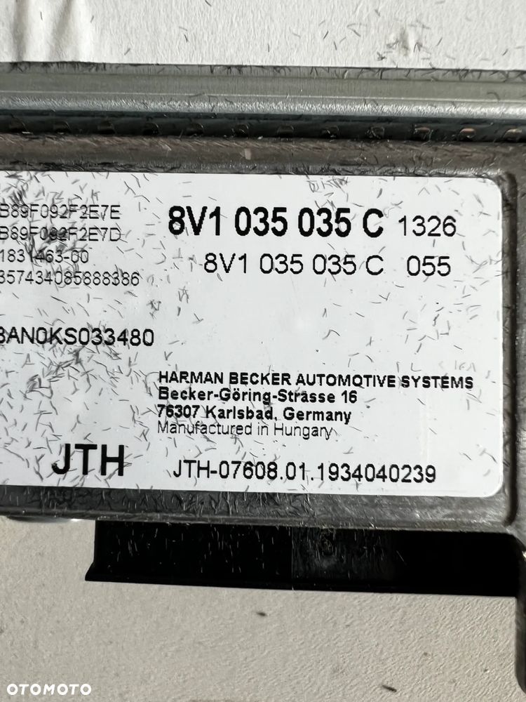 CZYTNIK MULTIMEDIA STEROWNIK MMI SD SIM AUDI A3 8V MMI 8V1035035C 2016-2019 - 3