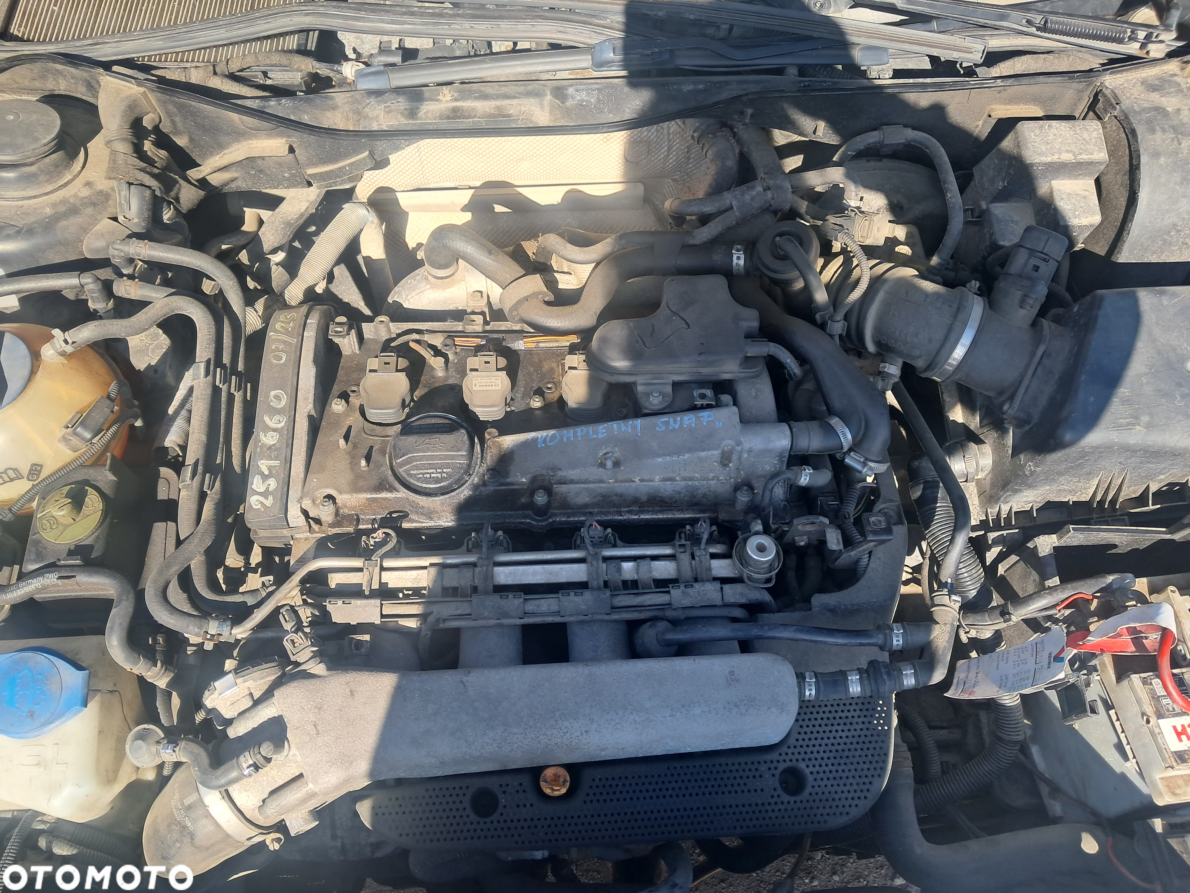 DAWCA CZĘŚCI AUDI A3 8L 2002 1.8 T AUM 5D KL.  LY9B - 6