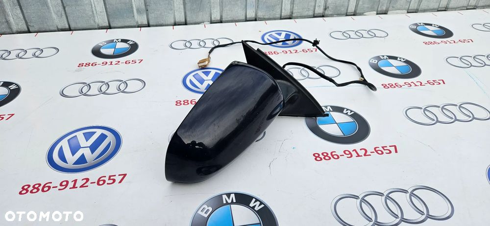 AUDI A4 B6 Lusterko zewnętrzne prawe Lusterko pasażera 5 KABLI Europa Kolor Granatowe Ciemny granat - 5
