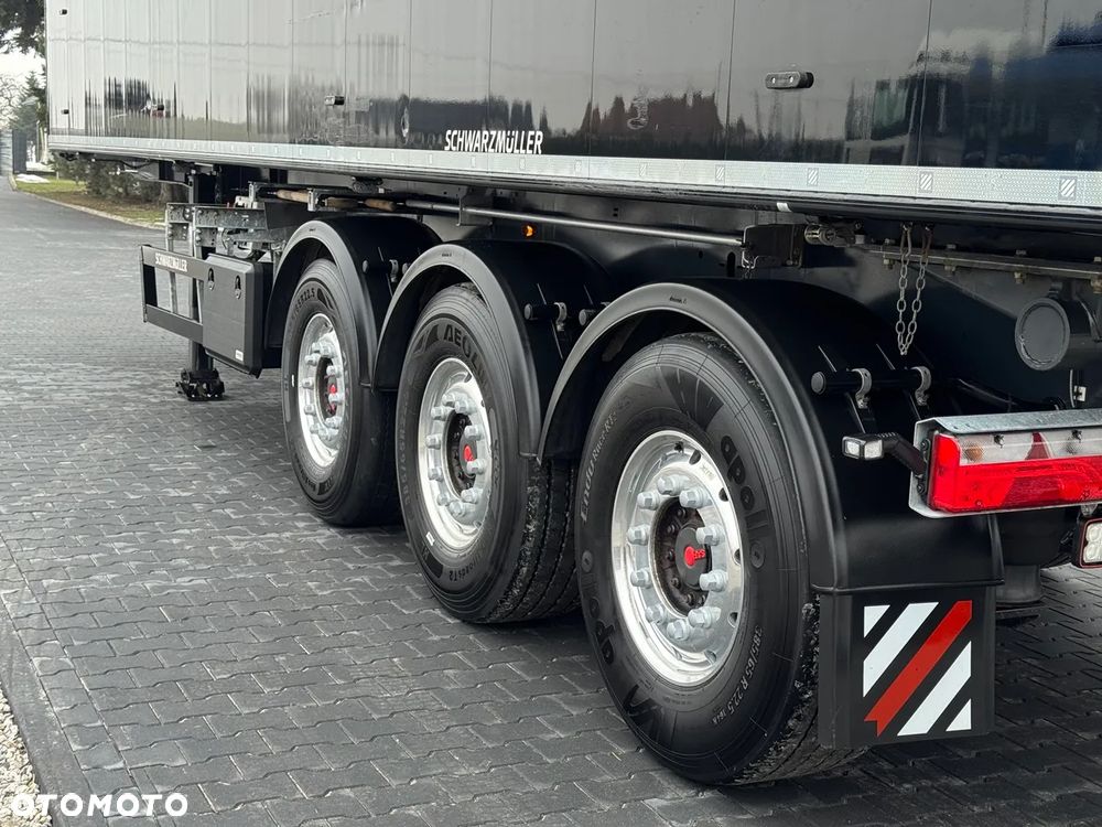 Schwarzmuller SK/ WAGA 6000 kg / 50 m3 / KLAPO-DRZWI / PODNOSZONA OŚ  / IDEALNY STAN - 19