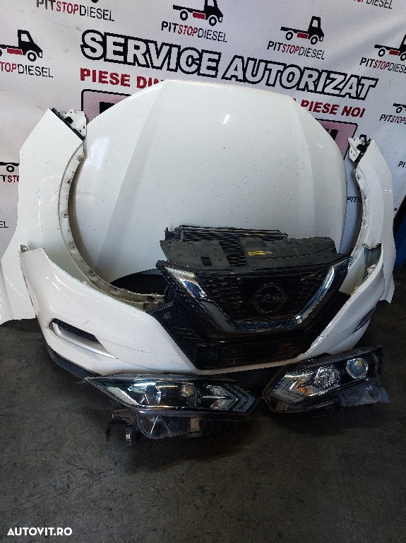 Fata completa Nissan Qashqai facelift 2016 2017 2018 2019 2020 2021 2022 2023 faruri-capota-bara-aripi - 3