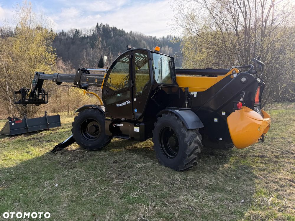 Haulotte HTL 4017 Ładowarka Teleskopowa Dźwig 17m. z Bocianem 22m. Łyżka szufla. widły z Hydraulicznym posuwem! Maszyna z Komuny Norweskiej! Jak Nowa z Salonu. DEKRA aktualna na cały osprzęt! Kamera + szybkozłącze! Bocian 5m. Szybka wolna jazda! Pełna Dokumentacja Serwisowa! Opony zero zużycia! Zero luzów i wycieków! Stabilizatory 2ośie. Wielka Okazja 3430 mtg! Webasto. Gniazdo 220v. Bogata Wersja Norweska - 1
