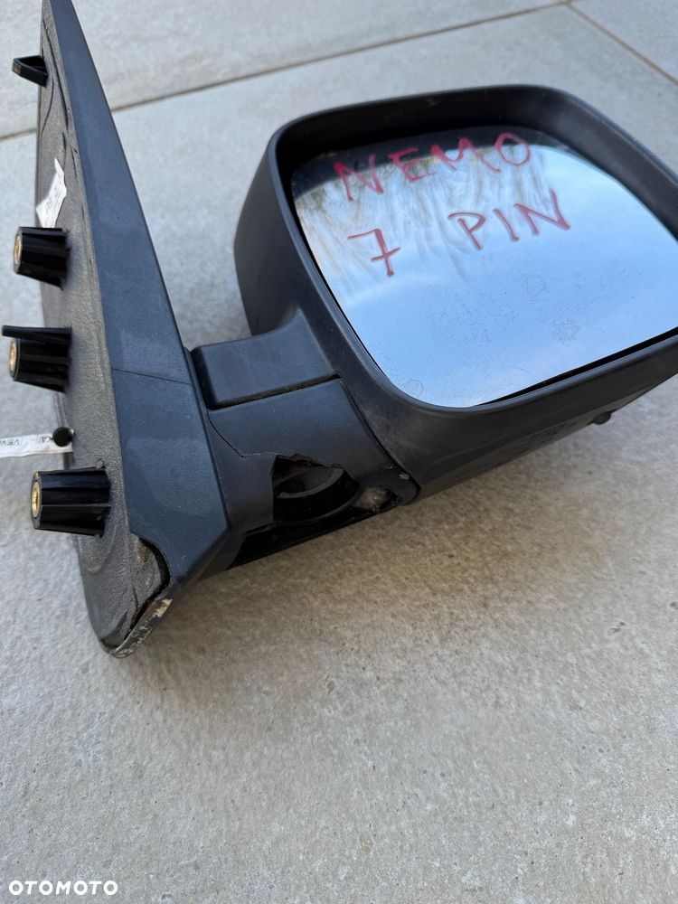 LUSTERKO ZEWNĘTRZNE PRAWE CITROEN NEMO - 2