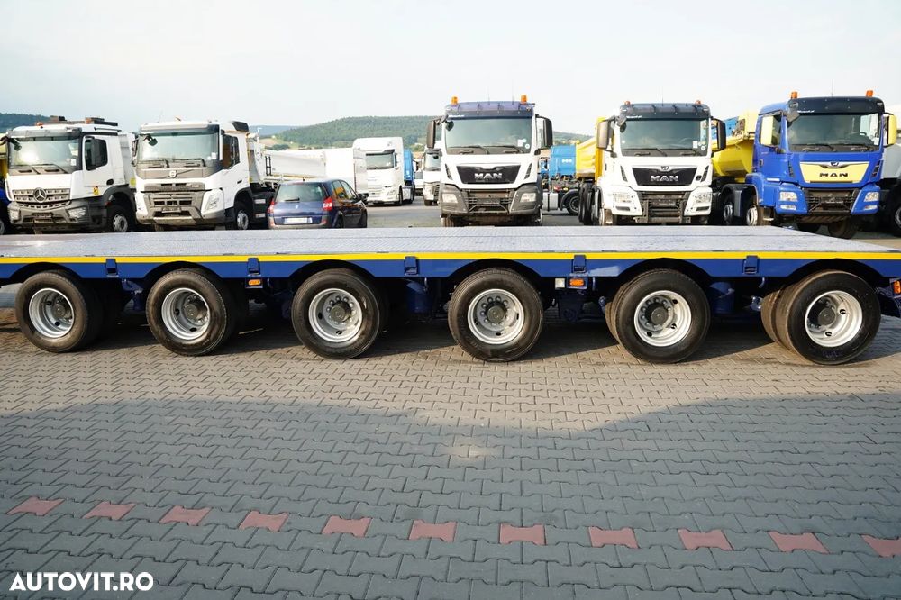 Nooteboom REMORCA JOSĂ / EXTENSIBILĂ / REMORCA AUTO / 33 M / 6 AXE / AXE DE DIRECȚIE / SAF / MTA 85.000 KG - 21