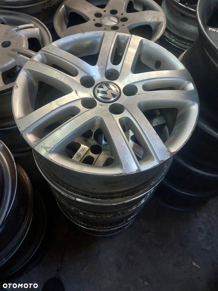 Felga aluminiowa Alufelga 3x R 16 cali 5x112 Volkswagen Passat CC Caddy Caravan Jetta Scirocco Tiguan Touran Transporter Audi A3 A4 A6 TT NA SZTUKI - 3
