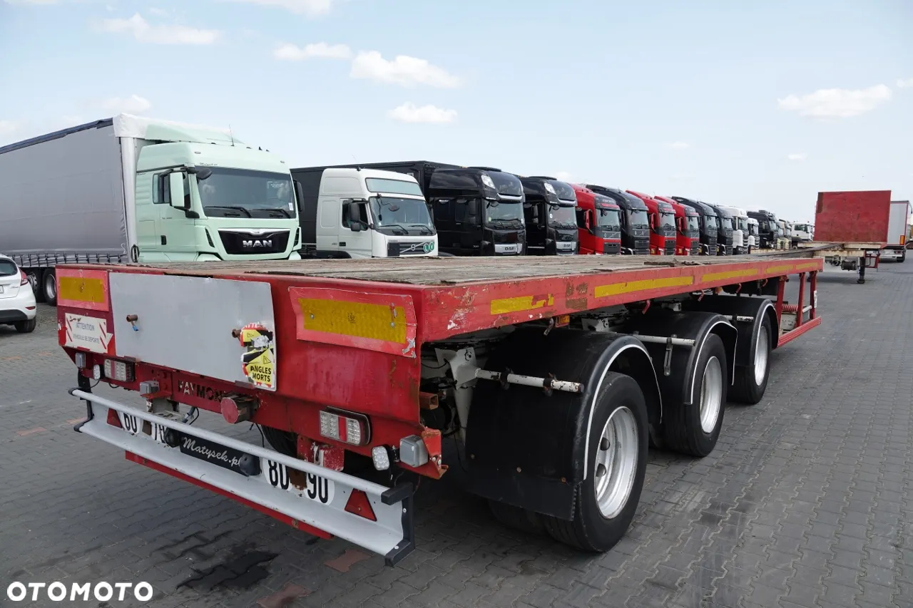 Faymonville SPZ-3AA  / NACZEPA LAWETA / ROZCIĄGANA / 29 M / ZAWIESZENIE HYDRAULICZNE / OSIE SKRĘTNE - 13