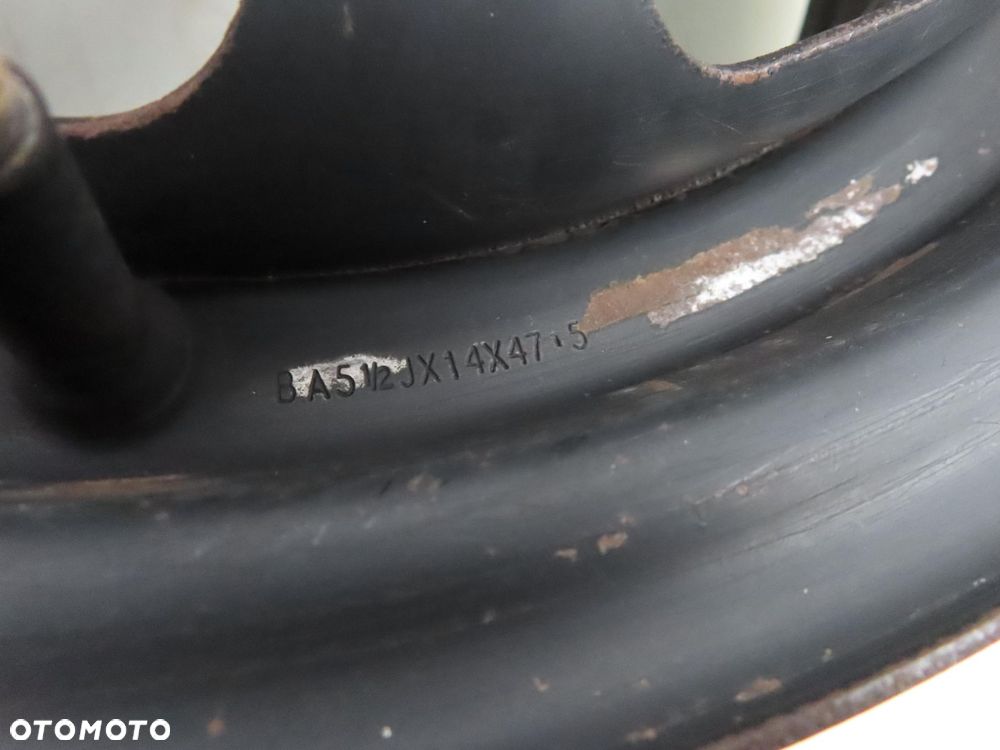 Felga stalowa 14" Ford Fiesta Fusion Focus 4x108 ET47,5 - 2