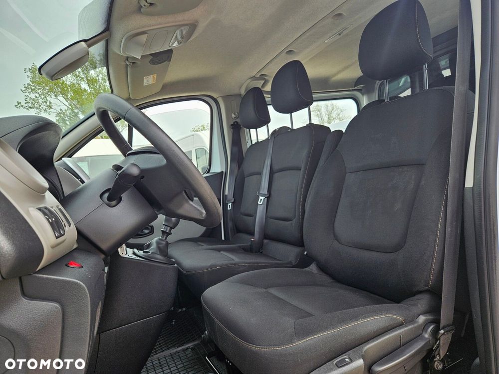 Renault Trafic Long *52999zł NETTO* Brygadówka 6 osób 1,6dCi/120KM - 17
