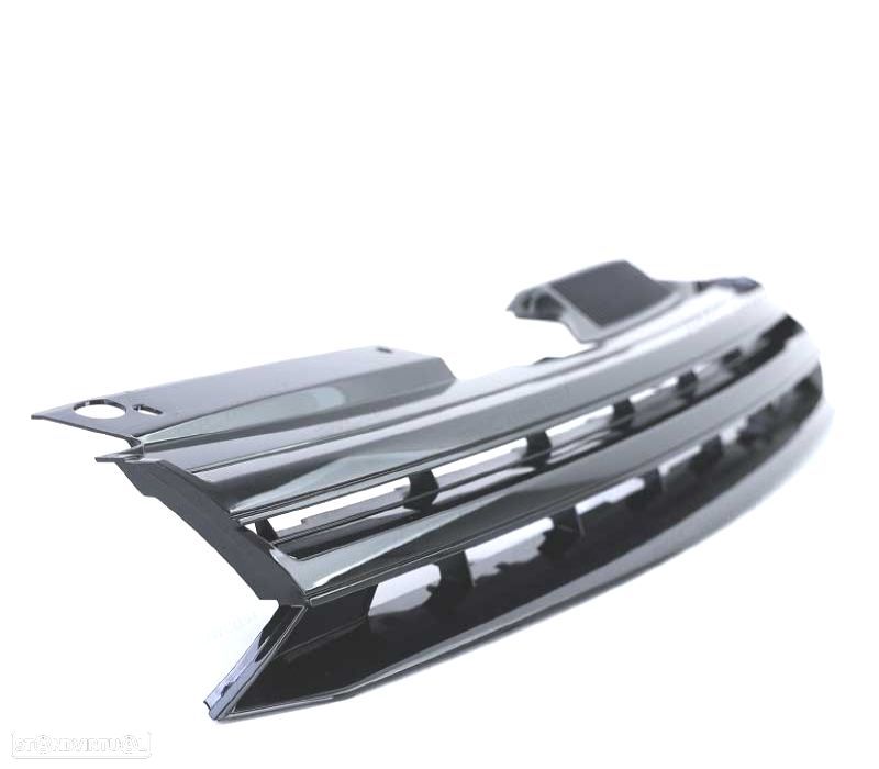 GRELHA VOLKSWAGEN VW GOLF 6 08-12 PRETO BRILHANTE SEM LOGO - 2