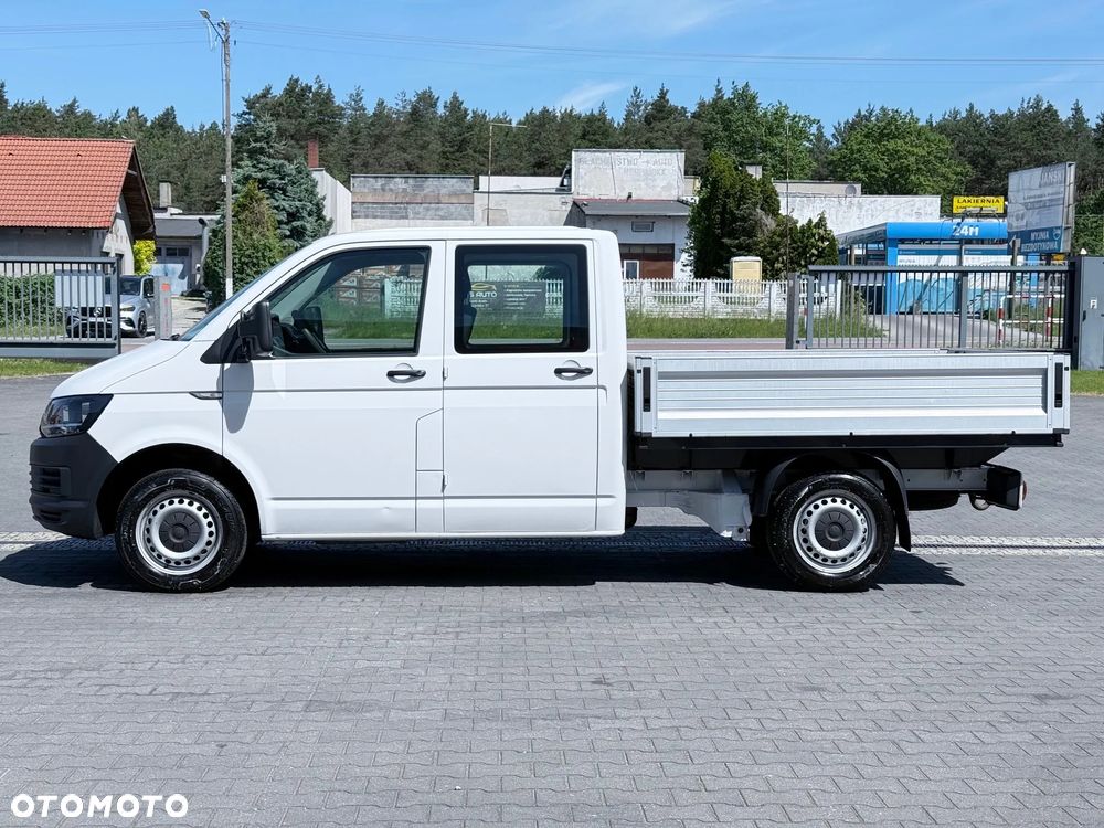 Volkswagen Transporter T6 Doka Brygadówka 6-miejsc Skrzynia Salon PL, Jeden Właściciel - 2