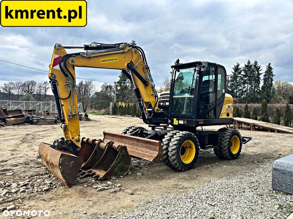 Yanmar B95W KOPARKA KOŁOWA 2020R. MTH: 2613! | KOMATSU PW 98 118, TEREX TW 110 TAKEUCHI 295 - 17