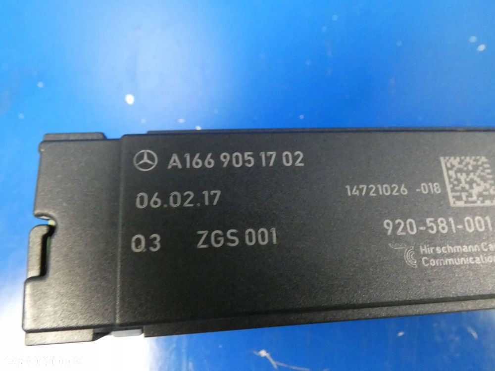 Mercedes GLA W156 W117 W176 W246 WZMACNIACZ ANTENOWY MODUŁ - 2
