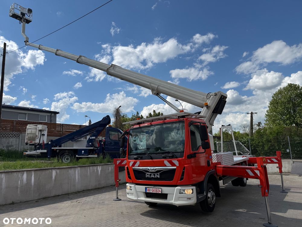 MAN Podnośnik Koszowy Zwyżka Ruthman T330 33 metry  DmC 7500KG! 21 w bok! UDT! Jak Wumag Gsr Multitel Euro 6!!! - 19