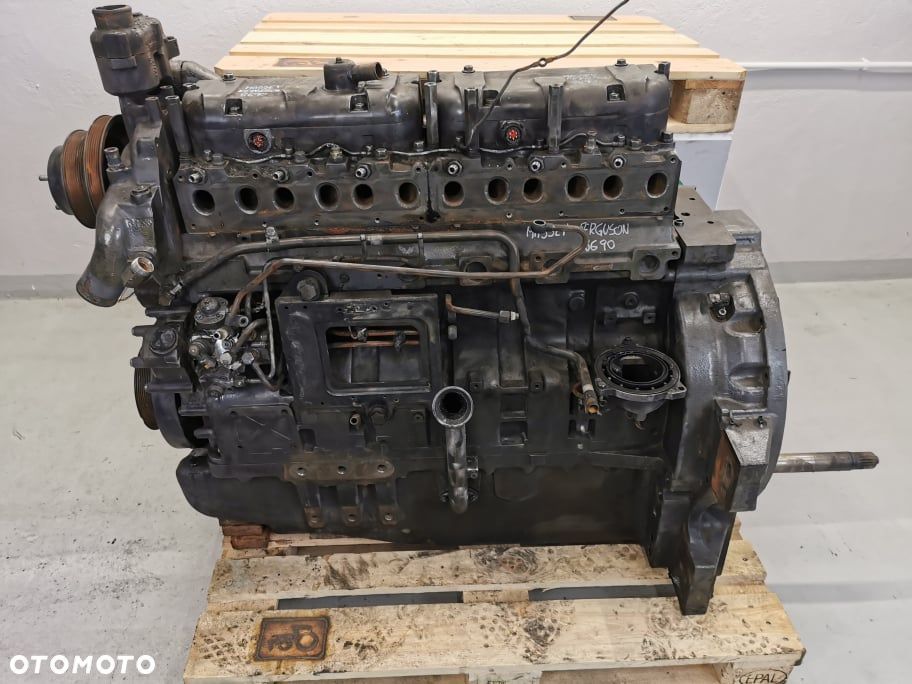 Silnik Massey Ferguson 8670 {Agco Power Sisu 84CTA-4V SCR} - 3