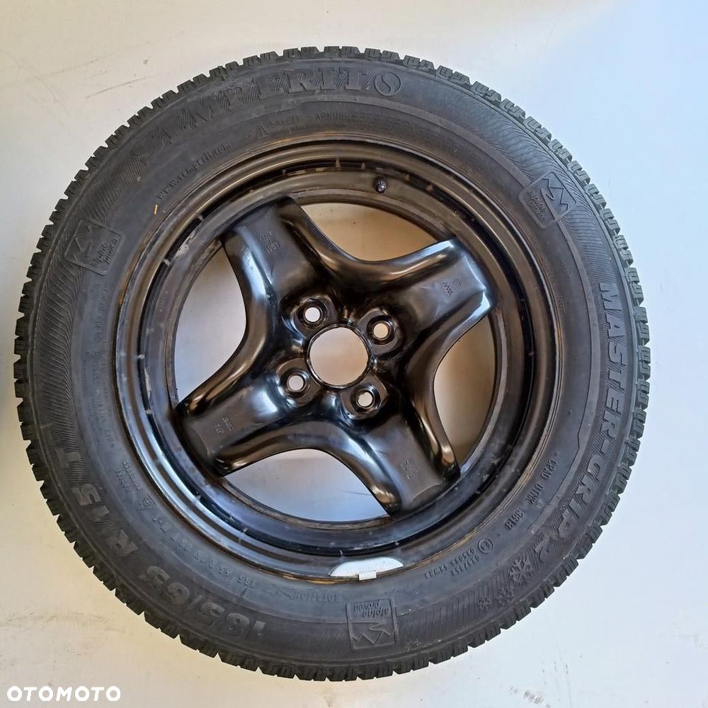 Koła 4x100 15 Opel Corsa D E  + Czujniki 4szt (E6657) - 3