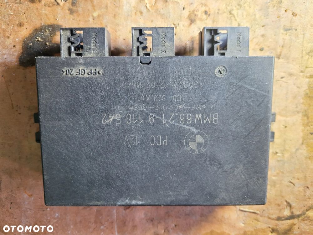 bmw x3 e83 modul sterownik parkowania pdc 9116542   (6/11) - 1