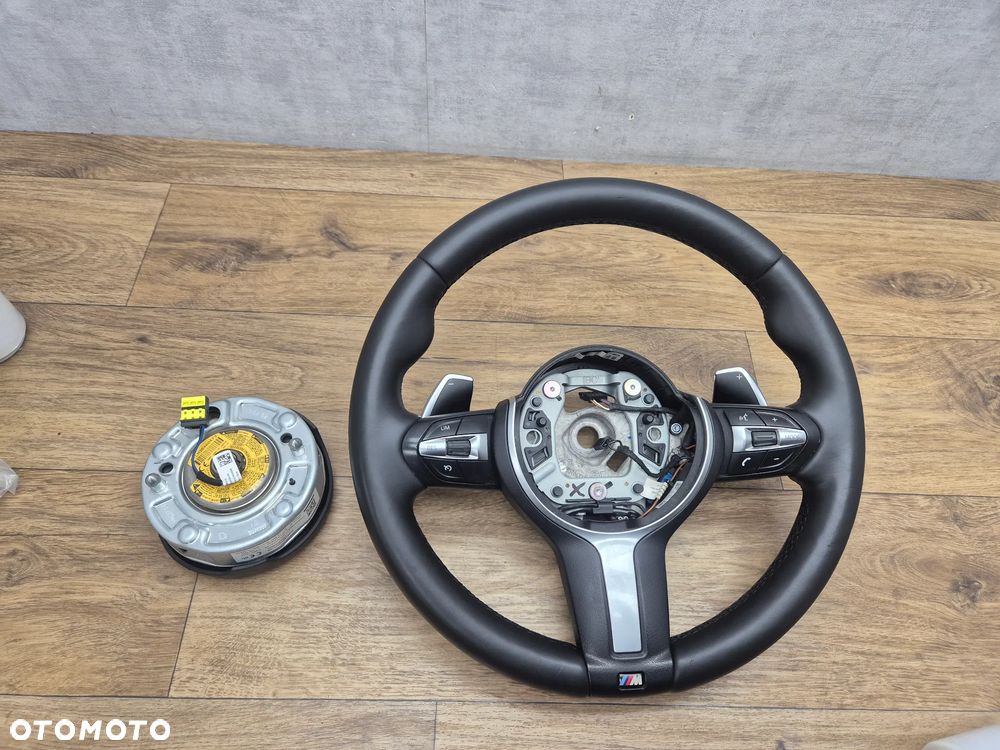 BMW F30 F31 F32 F33 F36 KIEROWNICA M-PAKIET GRZANA ŁOPATKI TEMPOMAT EU - 7