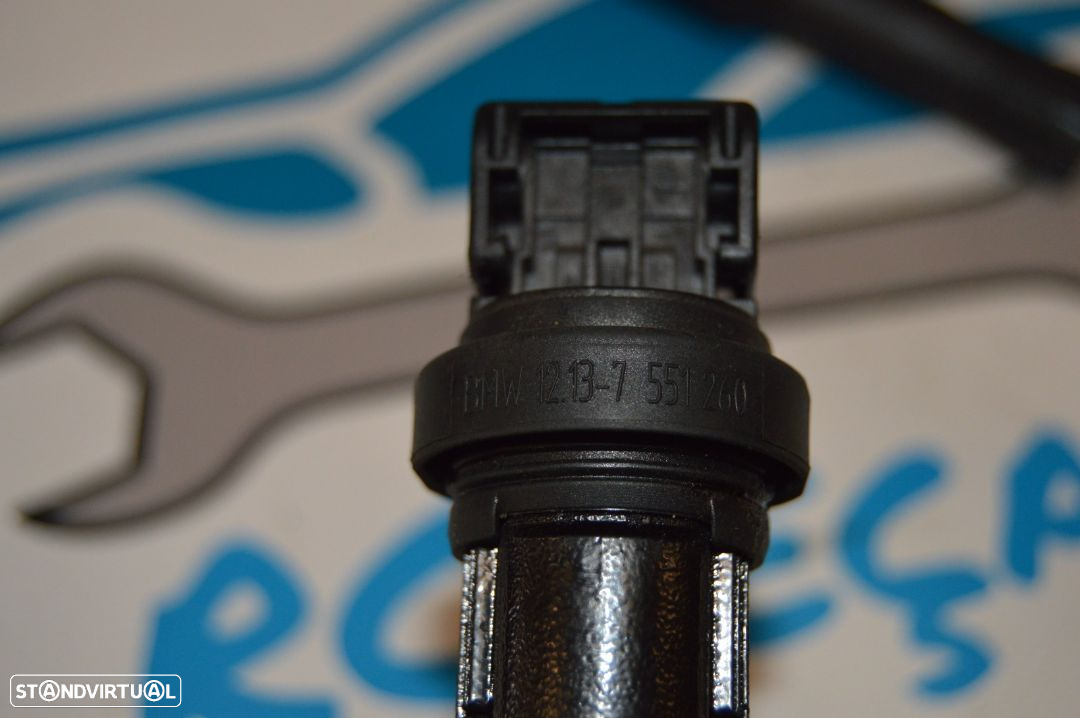 BOBINE BOBINES IGNIÇÃO ORIGINAL 7551260 12137551260 BMW SERIE 3 E90 318i 130CV N46B20B E91 E87 - 4