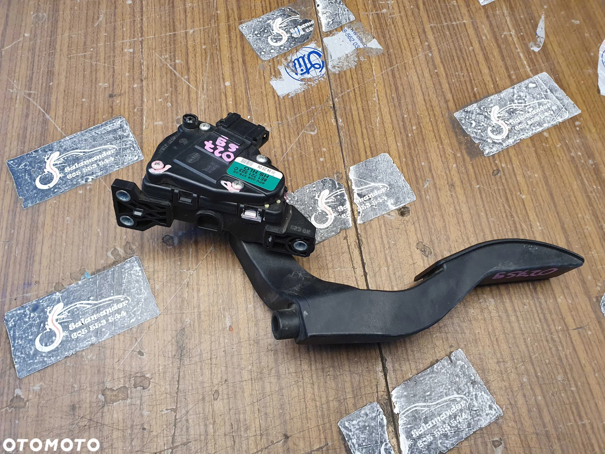 Potencjometr 8E1721523C Pedał Gazu Przyspieszenia Czujnik Europa 2.0 3.0 TDI Audi A4 B7 Diese - 12