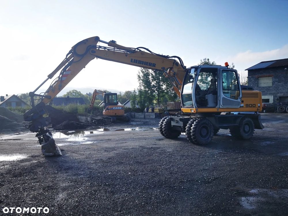 Liebherr 900 rototilt głowica obrotowa pług - 3