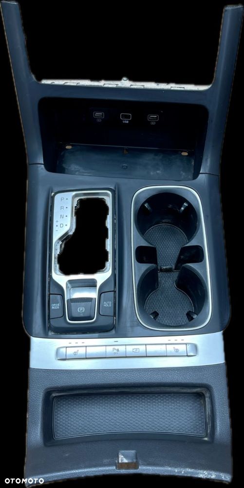 B3 KIA CARNIVAL IV 2020 - TUNEL ŚRODKOWY PANEL BIEGÓW FOTELI - 1