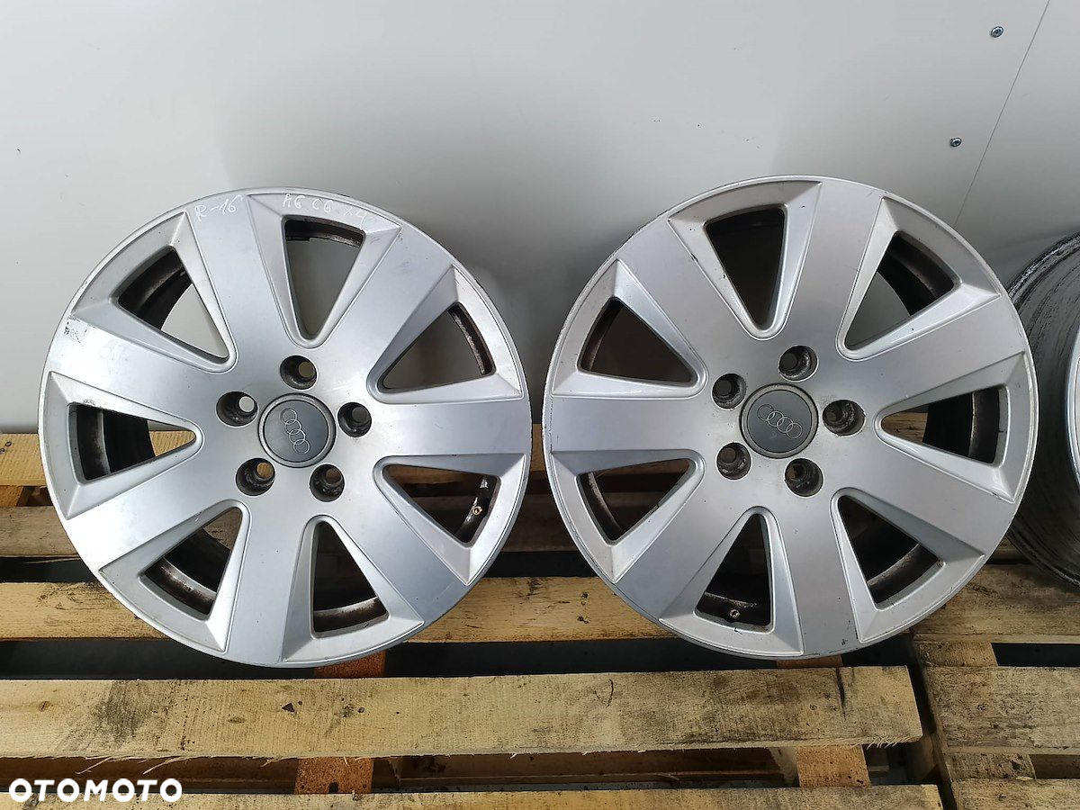 FELGI ALUMINIOWE KOMPLET 16 AUDI A6 C6 4F0601025AN  7JX16H2 - 9