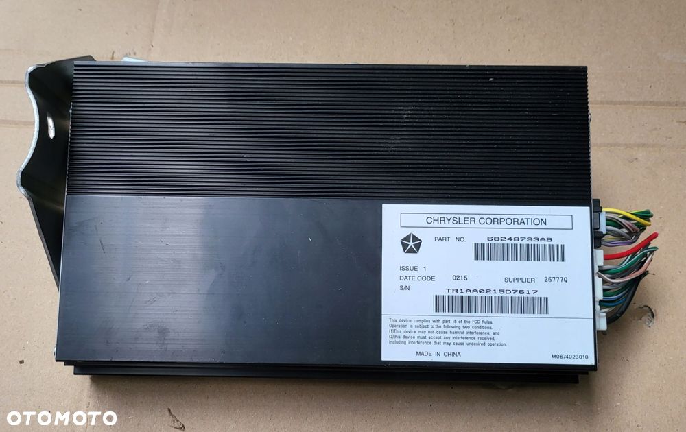 wzmacniacz 68248793ab dodge ram 1500 - 1