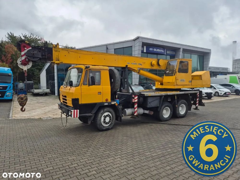 Tatra T815 6X6 / DZWIG 20 TON / 1 WŁ / SPRAWNY / POLSKA ZABUDOWA BUMAR / ŻURAW - 2