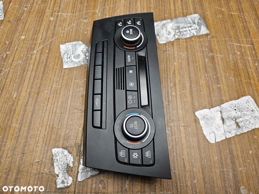 Klimatronik Panel Sterowania Nawiewu Klimatyzacji Ramka Dekor BMW 3 E90 E91 Europa 2009r - 4
