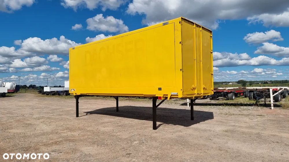 Krone KONTENER/ZABUDOWA 7.80M BDF STALOWY 2010rok ZAMYKANY DRZWIAMI MOŻLIWOŚĆ TRANSPORT ST.BDB - 1