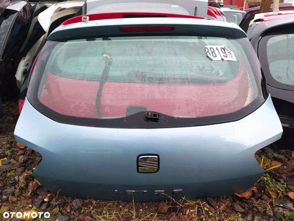 SEAT IBIZA 4 3D KLAPA BAGAŻNIKA TYŁ TYLNA - 1