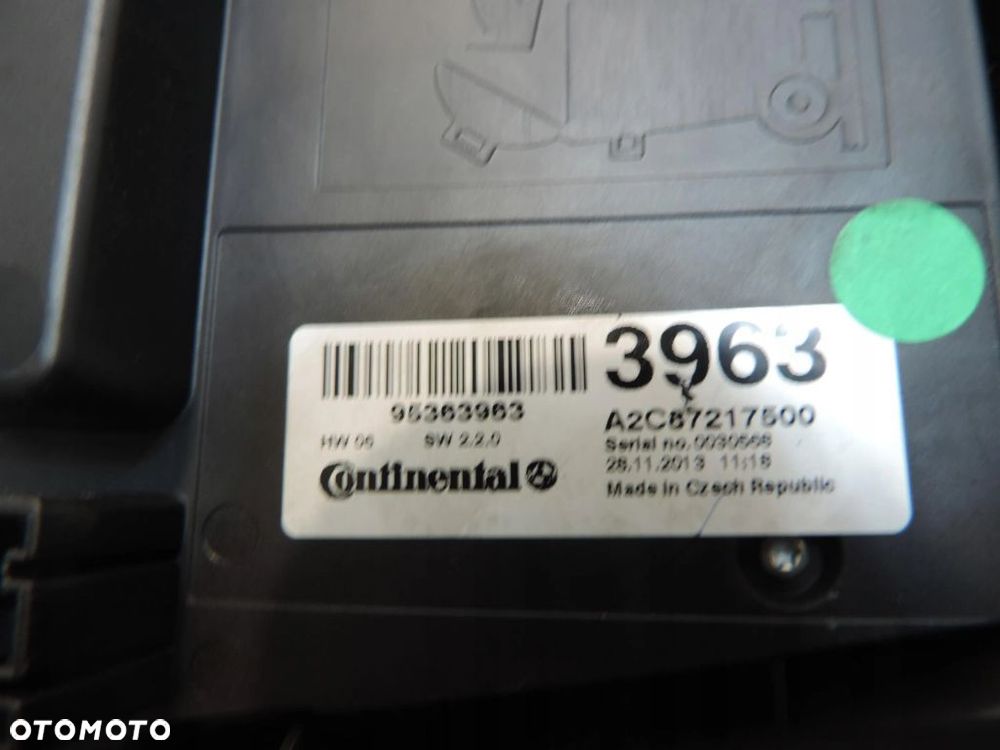 RADIO WYŚWIETLACZ OPEL MOKKA 95387525 PANEL 13429880 95363963 - 9