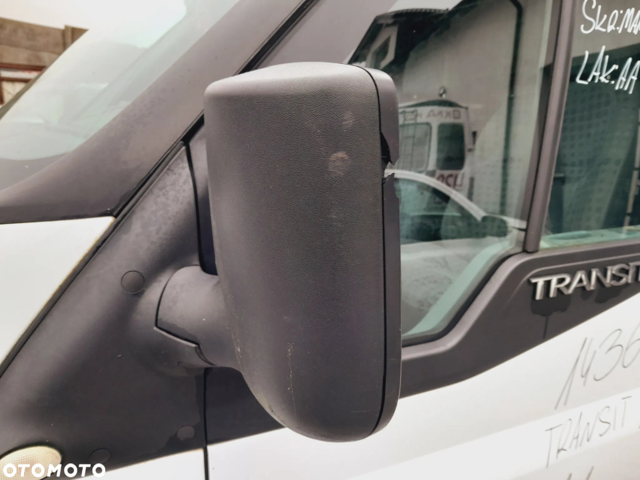FORD TRANSIT MK7 LUSTERKO LEWE PRZEDNIE LEWY PRZÓD MANUALNE - 2