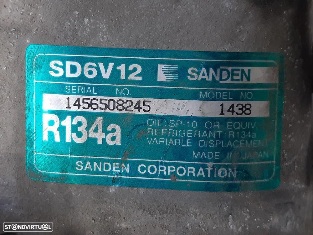 COMPRESSOR AR CONDICIONADO PEUGEOT 307 BREAK 2002 - 4