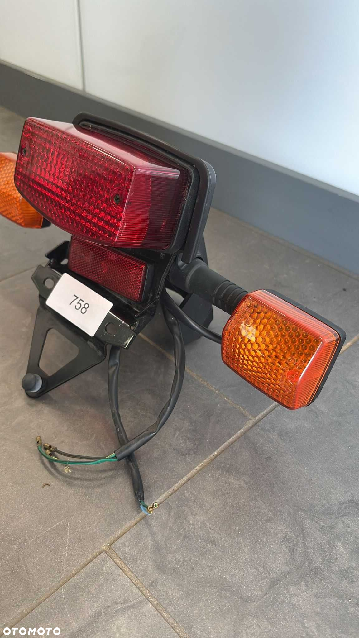 Mocowanie Tablicy Rejestracyjnej Ogon Honda Ruckus [758] - 2