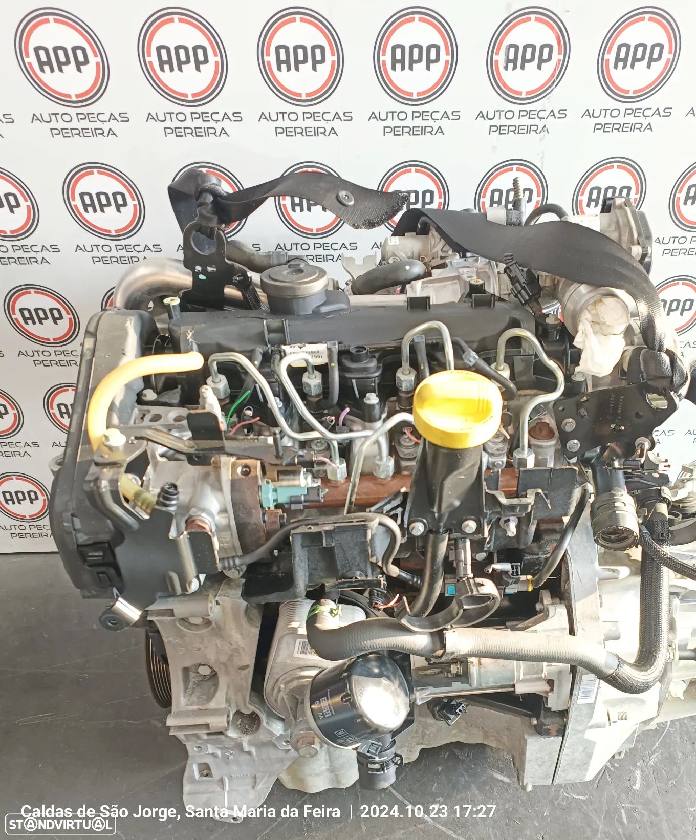 Motor Renault Megane 3 1.5 dci  , referência K9K 834, aproximadamente 171 000 KMS. - 1