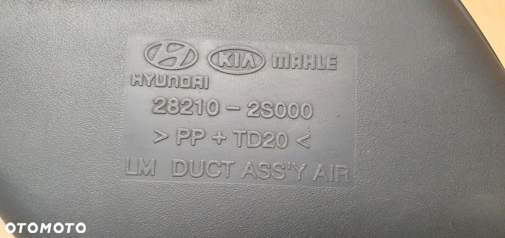 Wlot kanał dolot powietrza Kia Sportage III 28210-2S000 - 6
