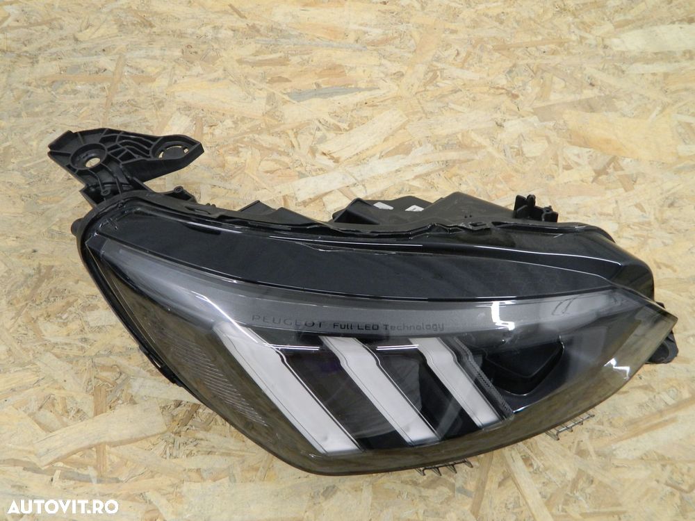 Far dreapta Peugeot 208/Peugeot 2008,  Full Led, 2019, 2020, 2021, 2022, 9823193480. - 6