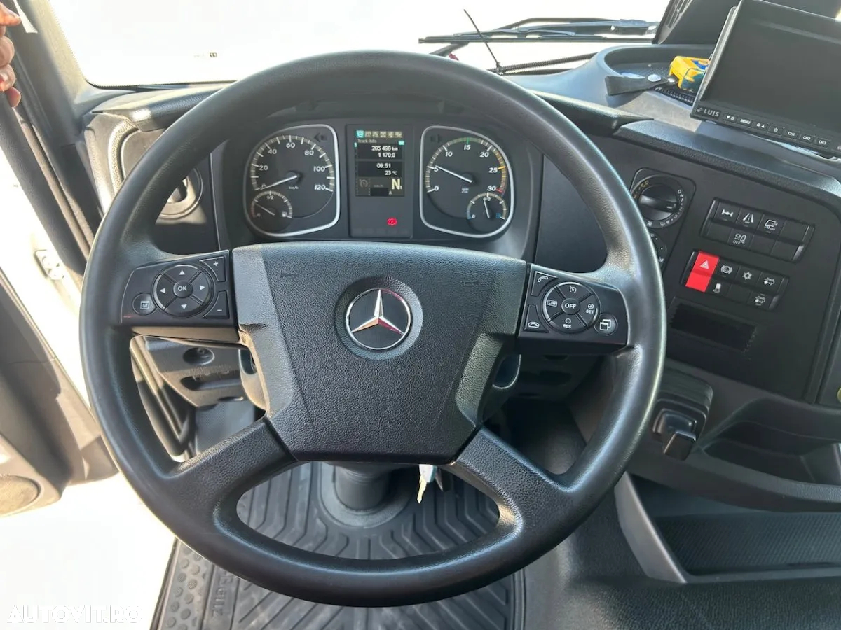 Mercedes-Benz Atego, 15 To, Prelata, Lift, factura externa - 17