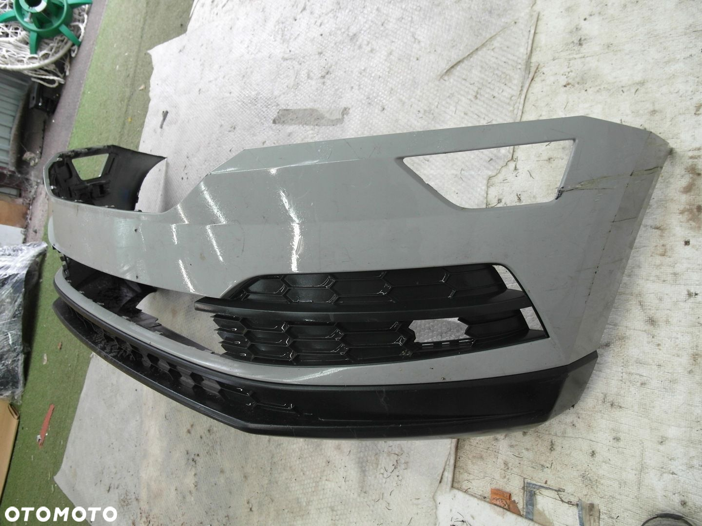 SKODA KAROQ 57A CAŁY ZDERZAK PRZEDNI - 3
