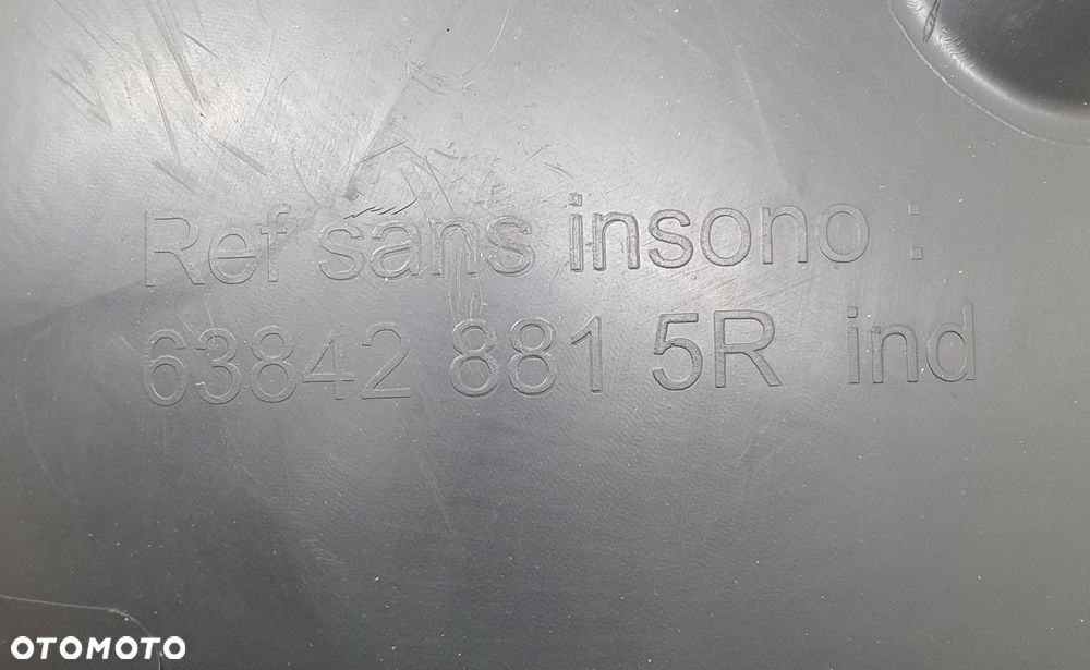 NADKOLE PRAWY PRZÓD CZĘŚĆ TYLNA RENAULT MEGANE III 638428815R - 3