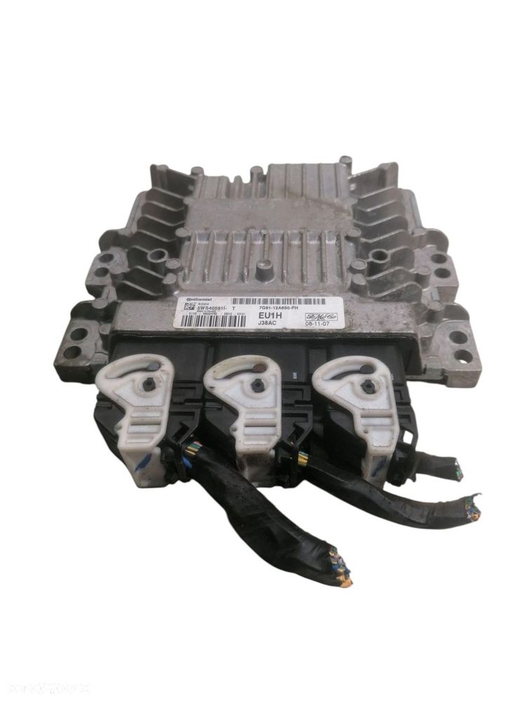 komputer silnika ford mondeo mk4 1.8 tdci 7g91-12a650-ph 5ws40591i-t - 4