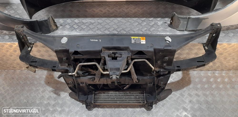 FRENTE COMPLETA FORD MONDEO III 3 MK3 CAPOT PARACHOQUES GUARDA-LAMAS OTICAS RADIADOR VENTILADOR FRENTE FIBRA REFORÇO - 7