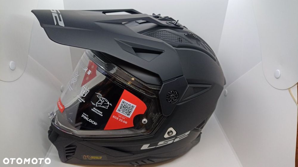 Kask LS2 MX702 PIONEER 2 z szybką i blendą na cross, enduro, nowy skle - 7