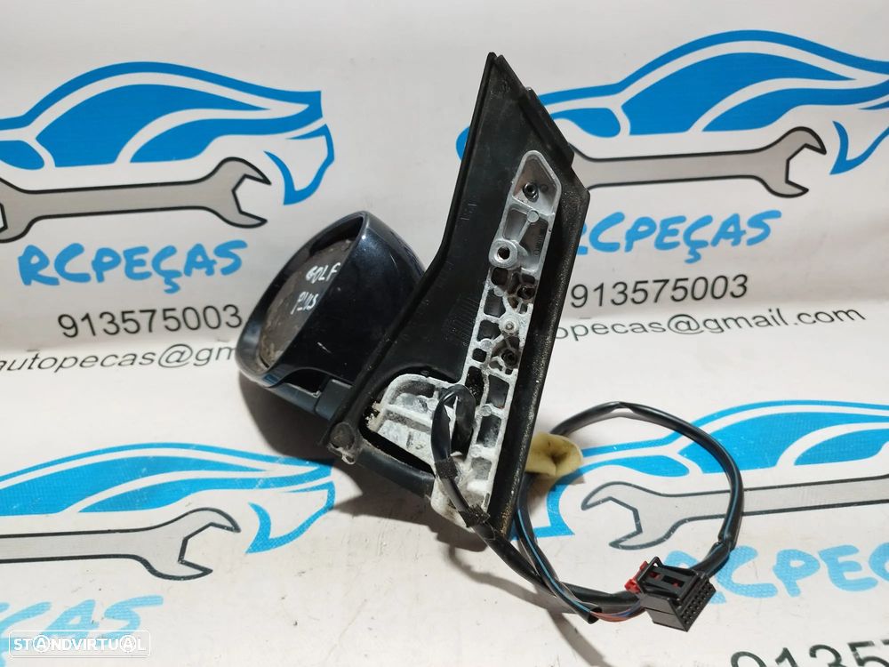 RETROVISOR ESQUERDO VW VOLKSWAGEN GOLF PLUS 5M 5M1857507A 5M1857507 ELETRICO AQUECIDO RETROVISORES - 7