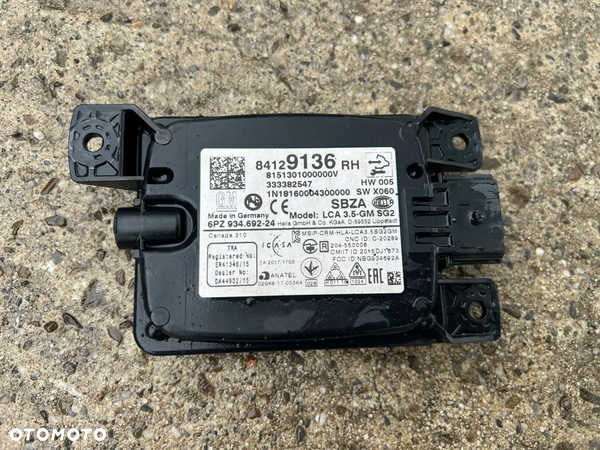 OPEL INSIGNIA B MODUŁ MARTWEGO POLA LEWY LUB PRAWY 84418801 84129136